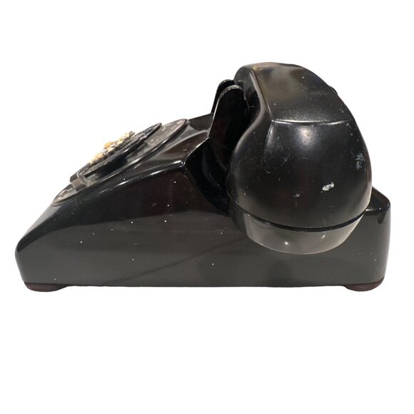 Vintage Western Electric Bell Embellished Rotary Black Phone - Picture 2 of 5